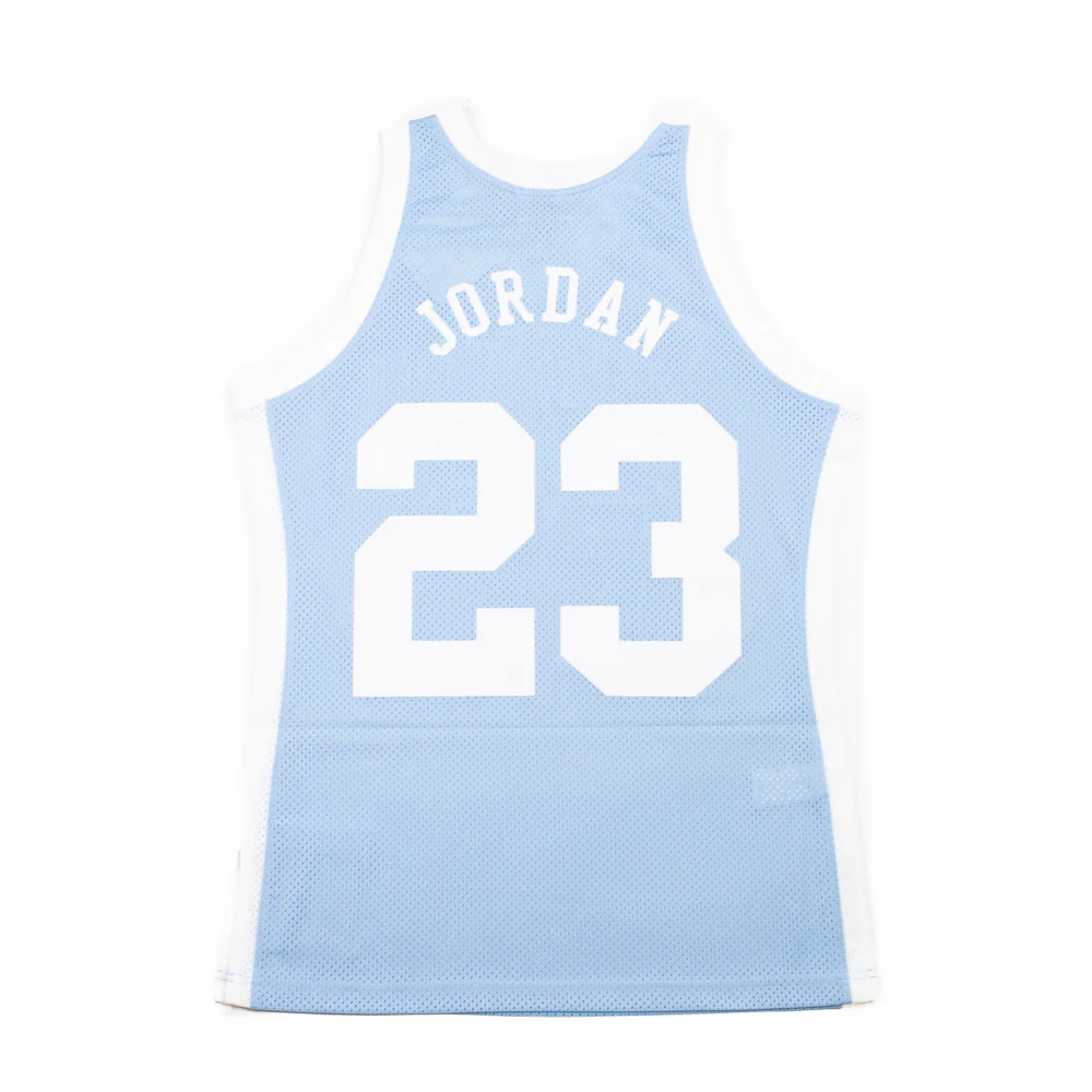 1983 Michael Jordan North Carolina Authentic Jersey (Blue) - Image 3