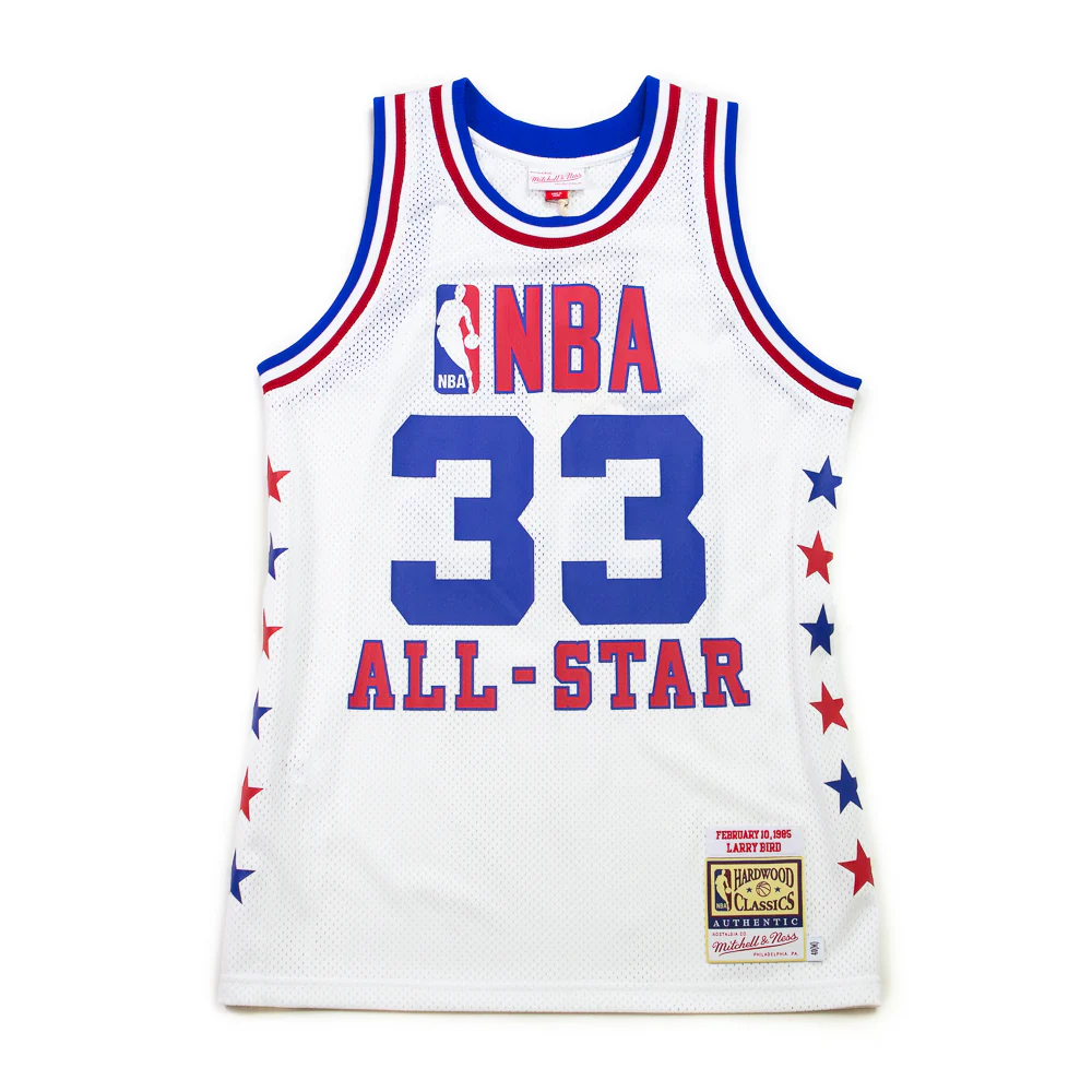 1985 Authentic East All Star Jersey (Larry Bird)