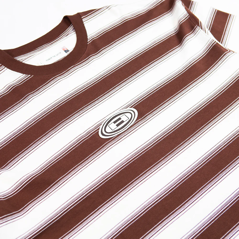 1988 Stripe L/S Tee (Brown) - Image 2