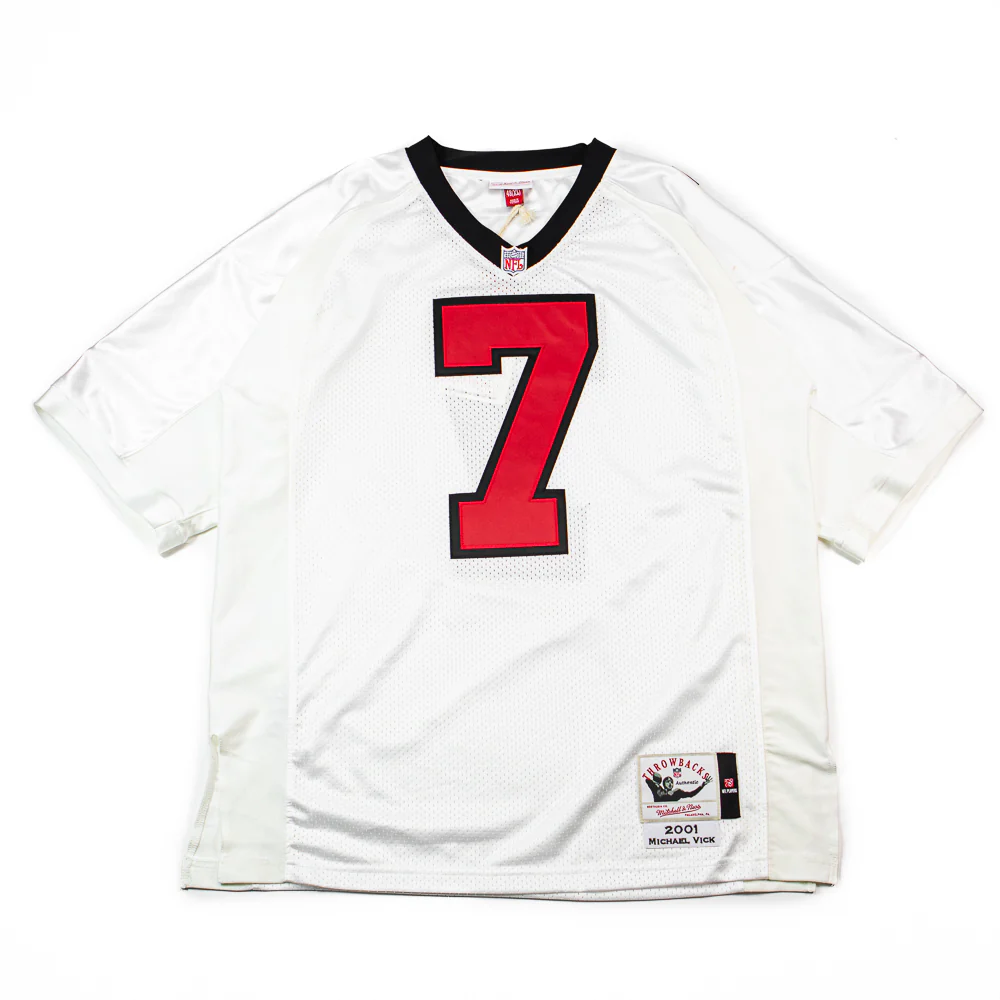 2001 Michael Vick Atlanta Falcons NFL Authentic Jersey (White)