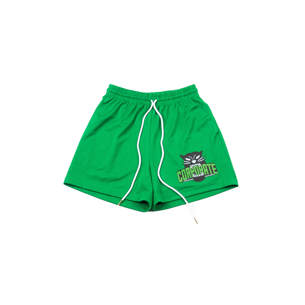 '25 Corporate Seek Shorts (Green) - Image 2