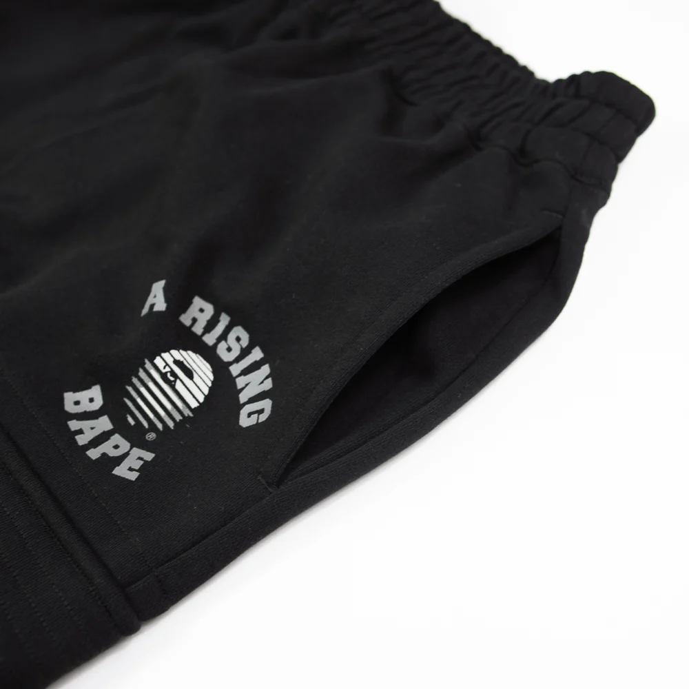 A Rising Bape Military Sweat Pants (Black) - Image 2
