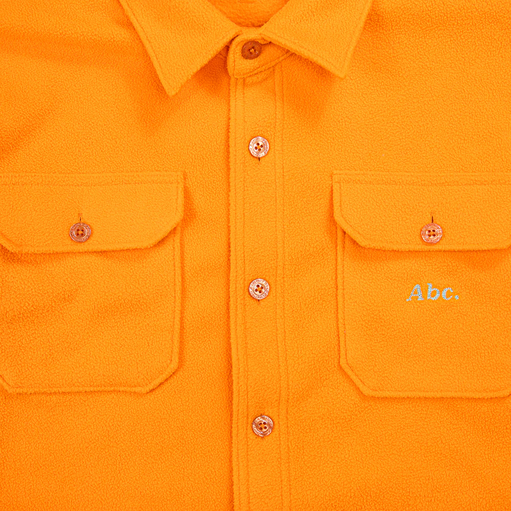 Abc. 123 Polar Fleece Shirt (Carnelian Orange) - Image 2