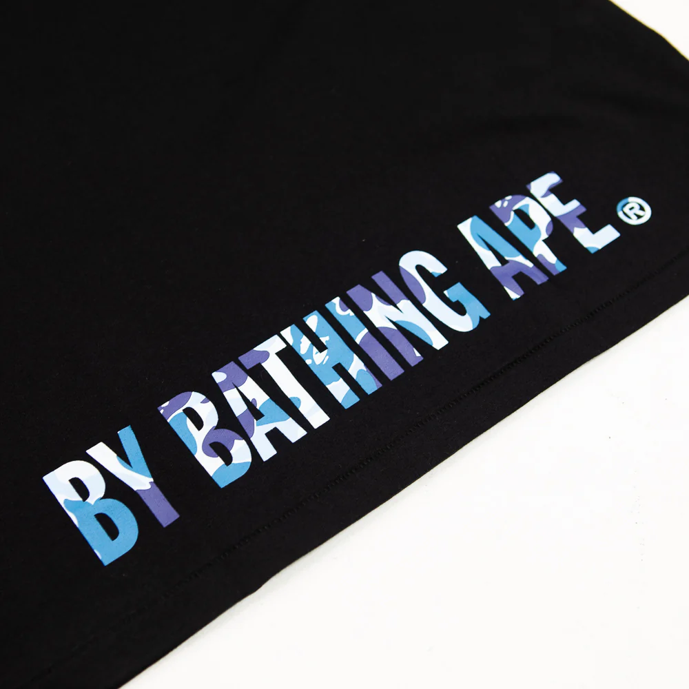 ABC Camo Ape Face Tee (Black/Blue) - Image 2