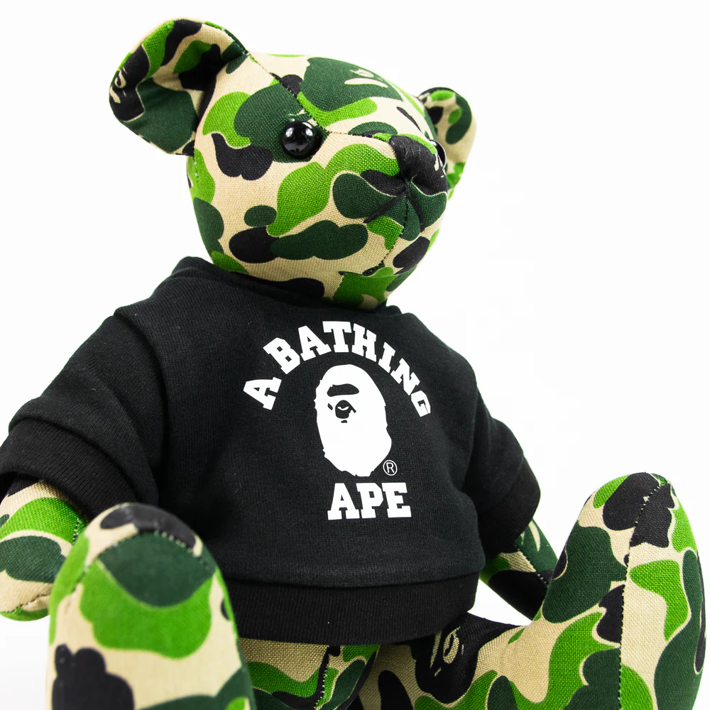 ABC Camo Bear Plush Doll (Green) - Image 2