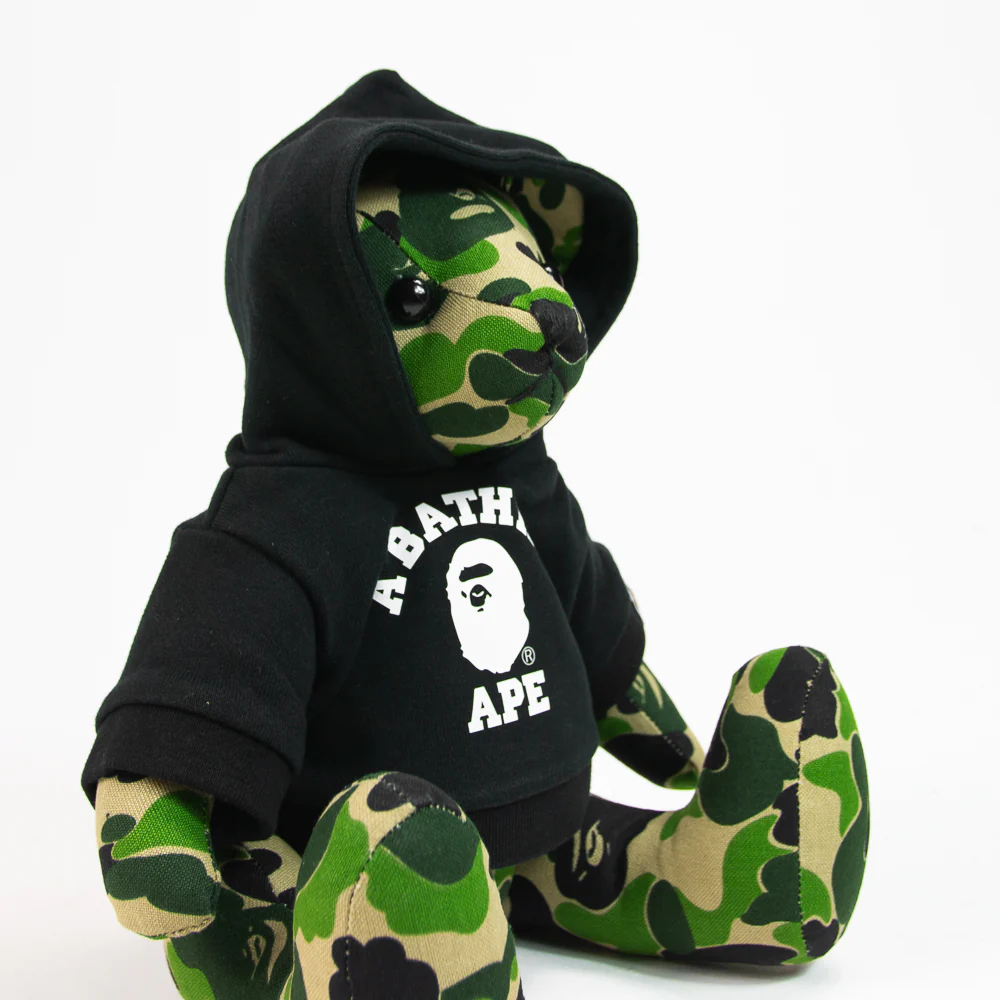 ABC Camo Bear Plush Doll (Green) - Image 3