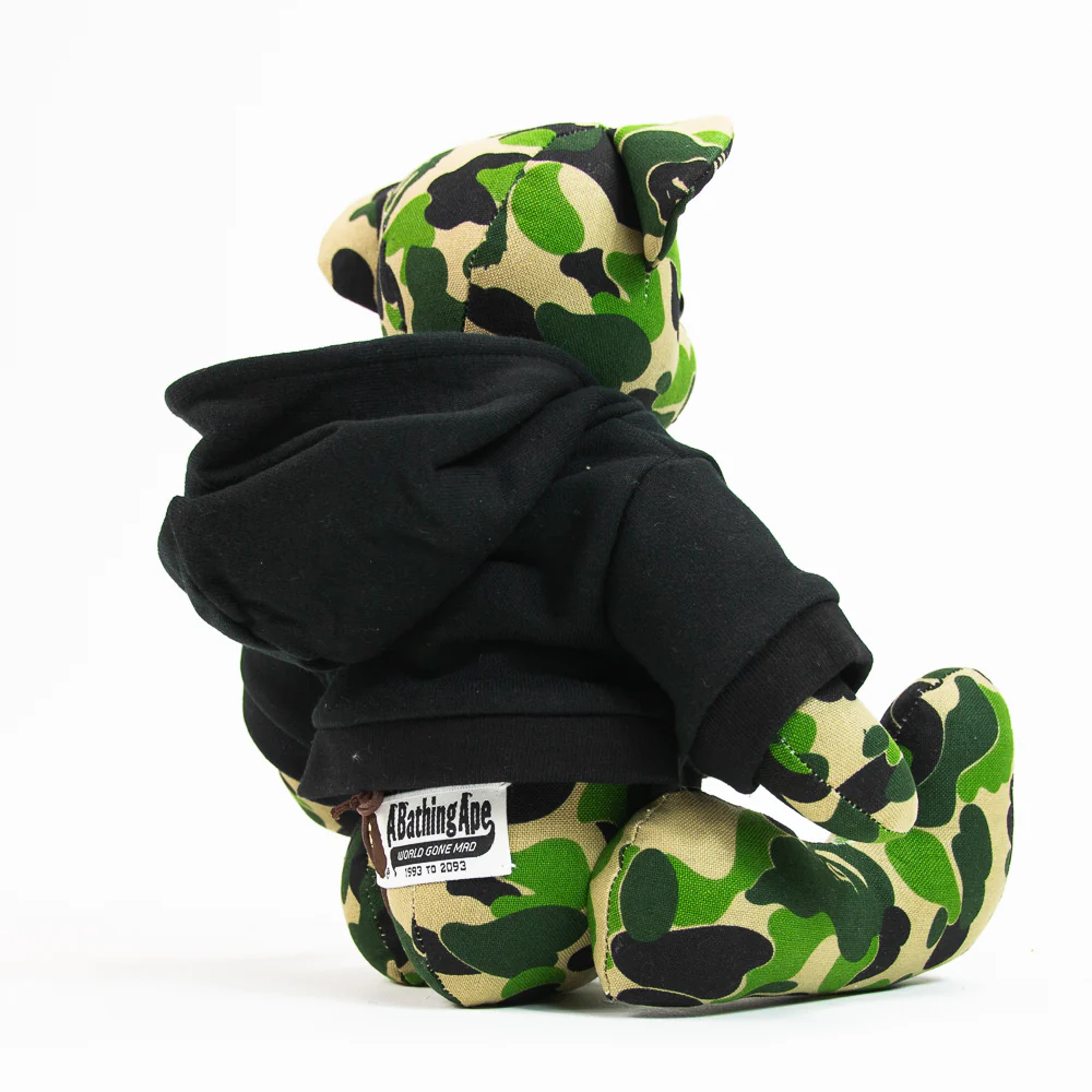 ABC Camo Bear Plush Doll (Green) - Image 4