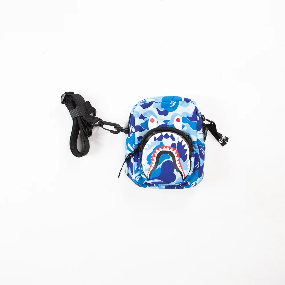 ABC Camo Shark Mini Bag (Blue) - Image 2