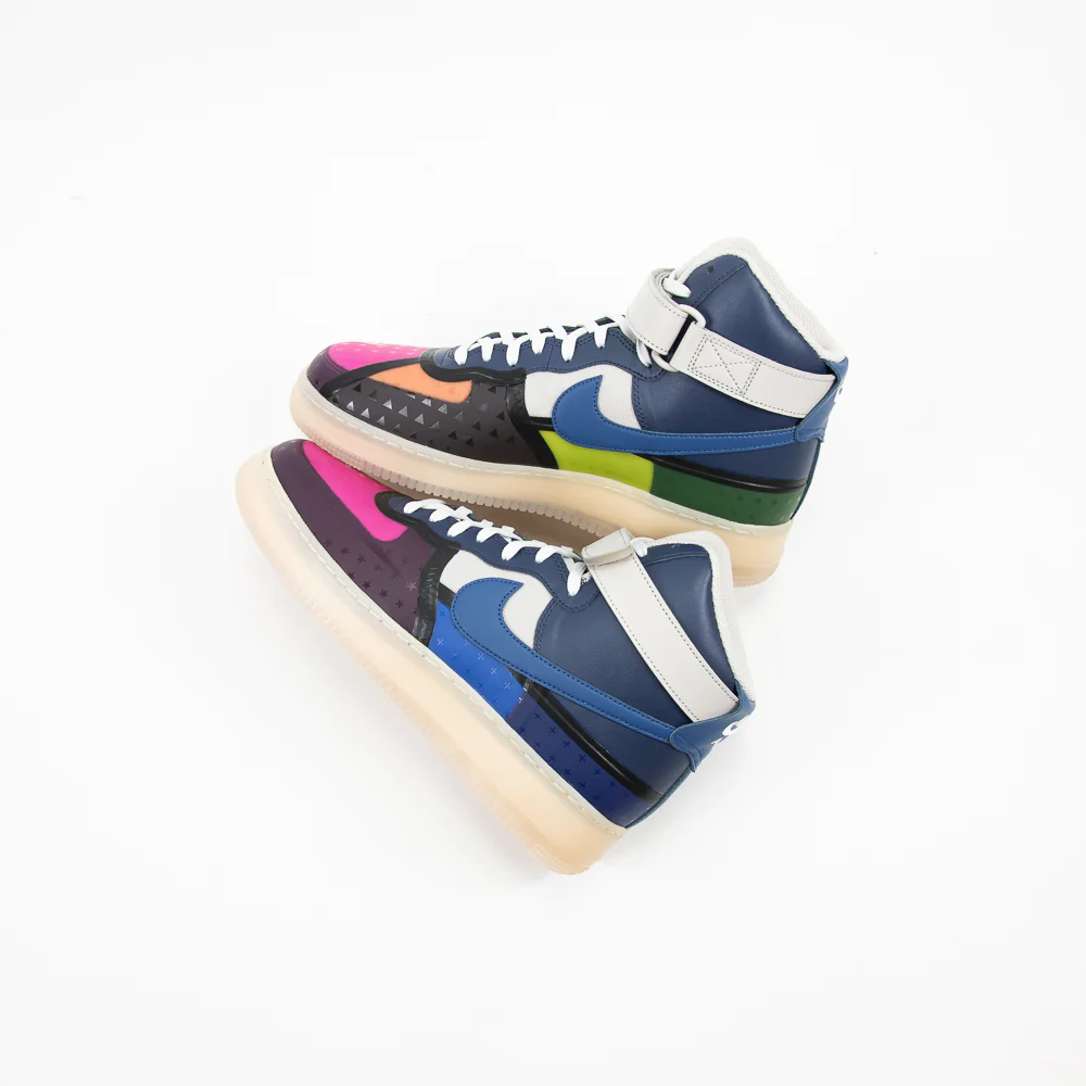 Air Force 1 High '07 PRM (Thunder Blue/Mystic Navy - Image 4