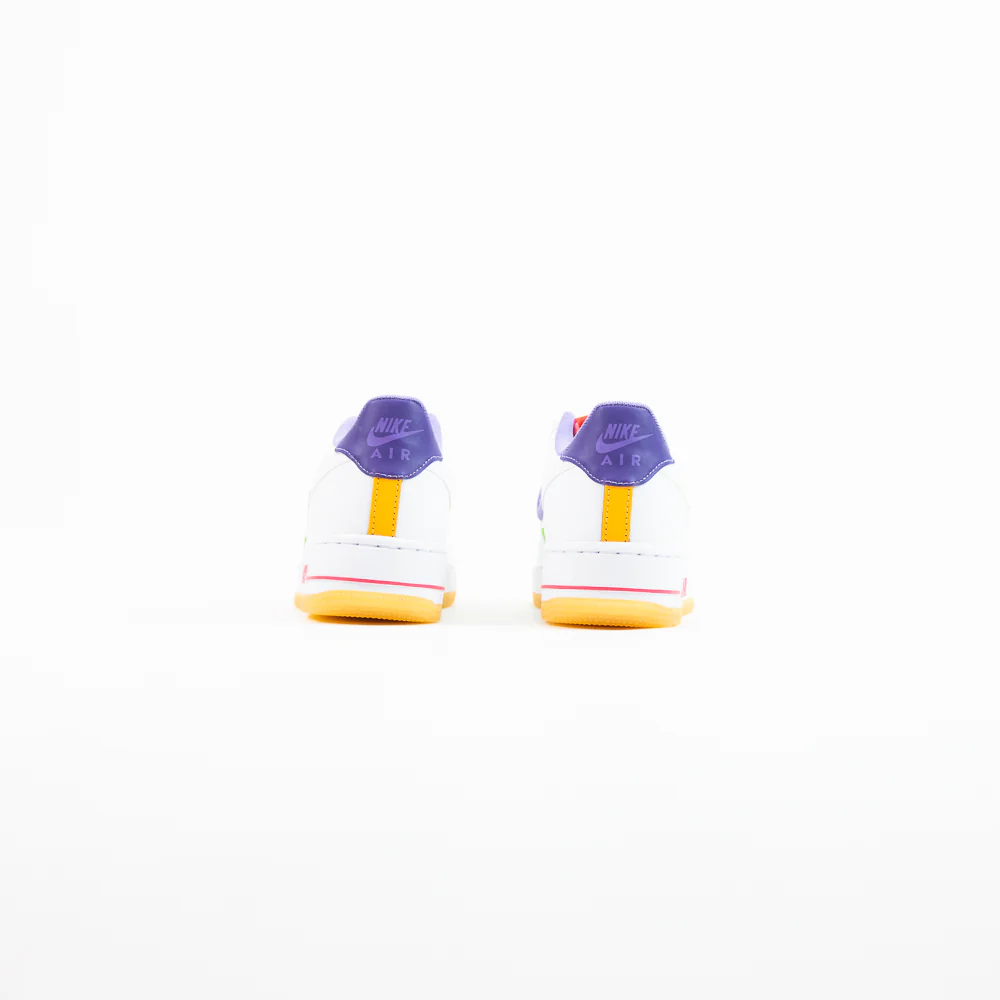Air Force 1 LV8 1 GS (White/White-Space Purple) - Image 3