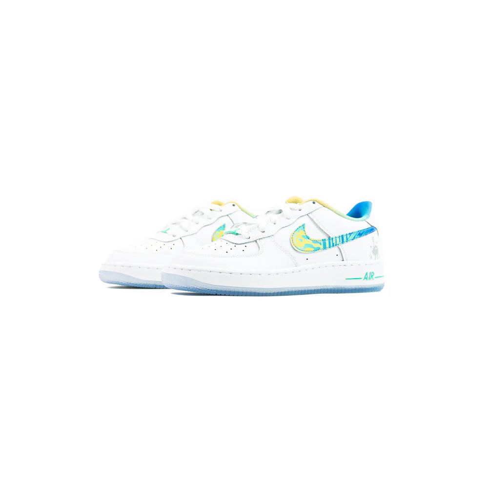 Air Force 1 LV8 GS (White/Multi-Color/White) - Image 2