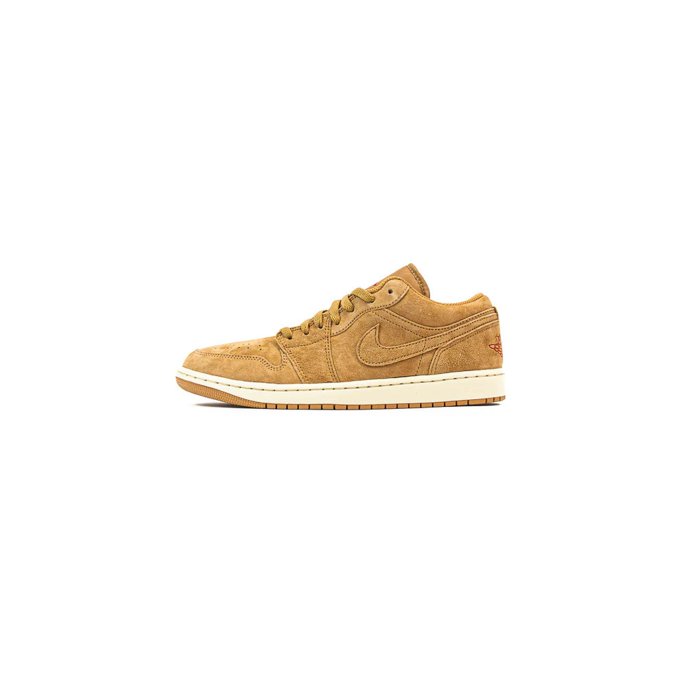 Air Jordan 1 Low SE (Flax/Flax-Varsity Red-Muslin)