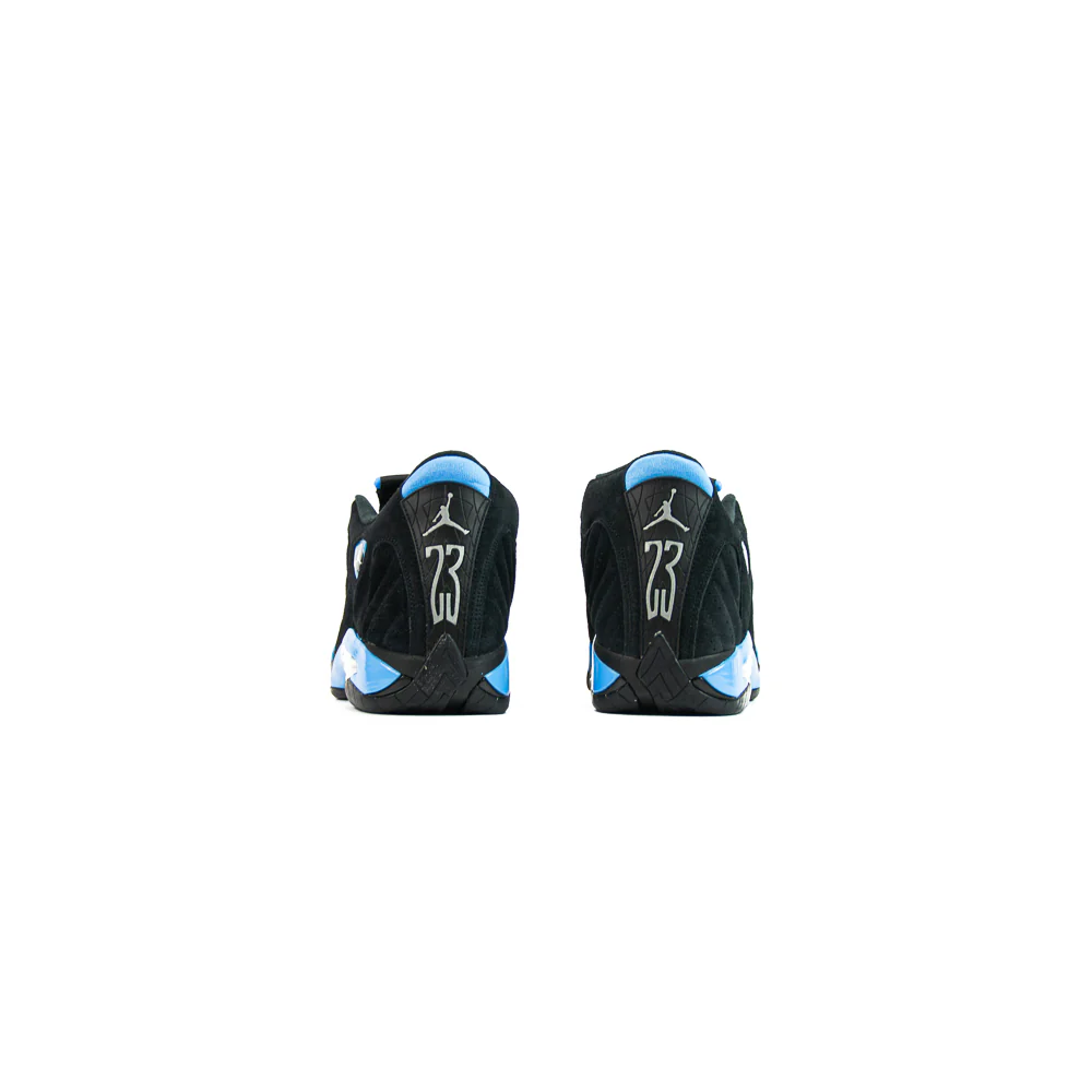 Air Jordan 14 Retro (Black/White/University Blue) - Image 3