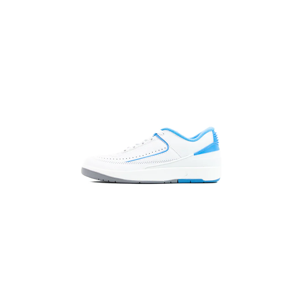 Air Jordan 2 Retro Low (GS) (White/University Blue)
