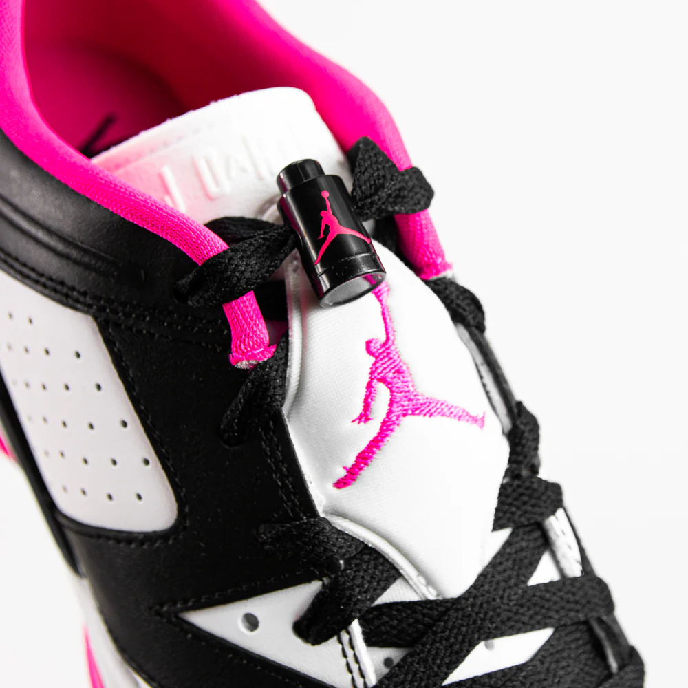Air Jordan 6 Retro Low GS (Black/Fierce Pink-White) - Image 4