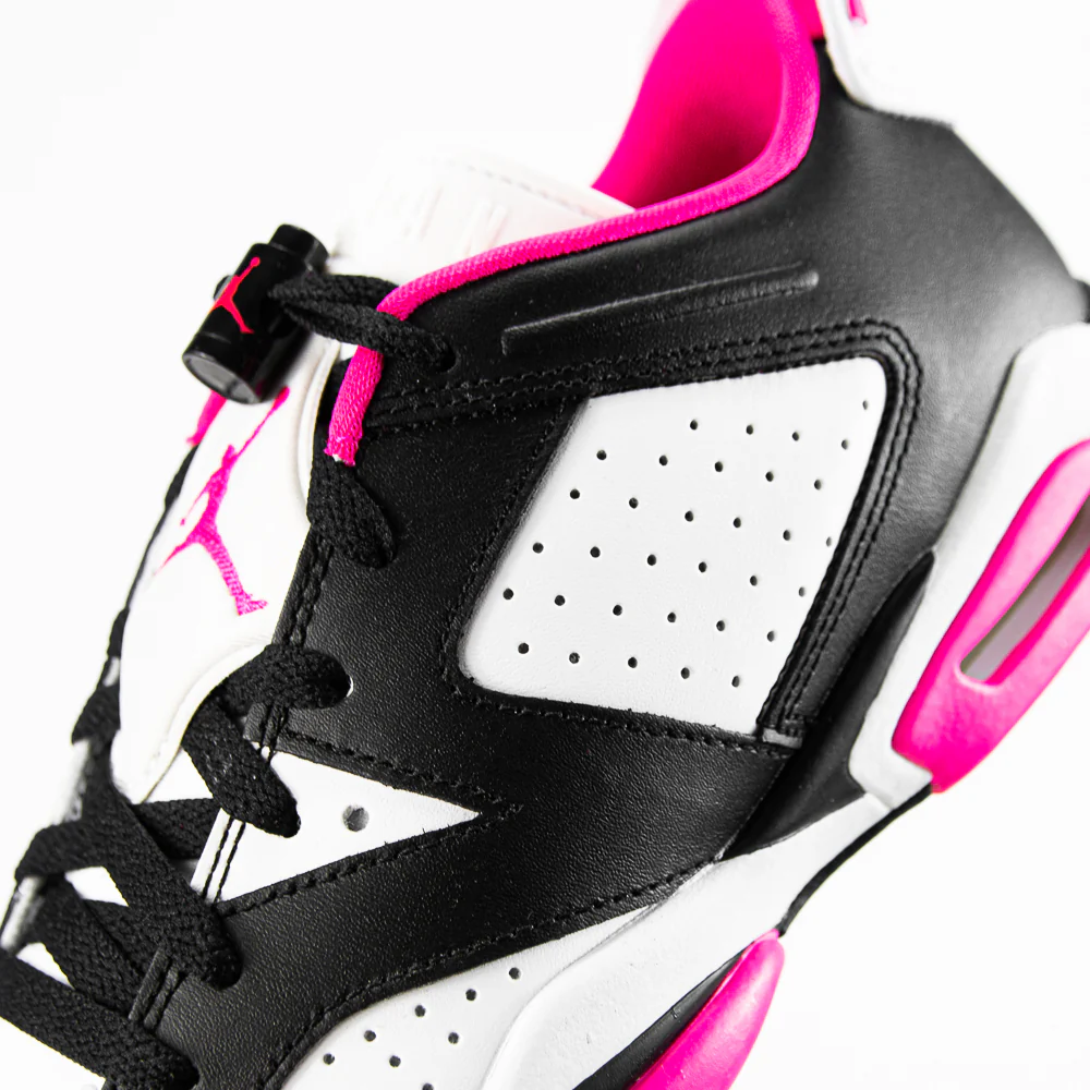 Air Jordan 6 Retro Low GS (Black/Fierce Pink-White) - Image 5