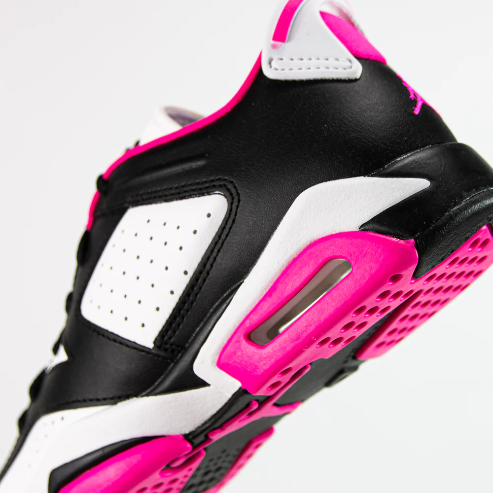 Air Jordan 6 Retro Low GS (Black/Fierce Pink-White) - Image 6