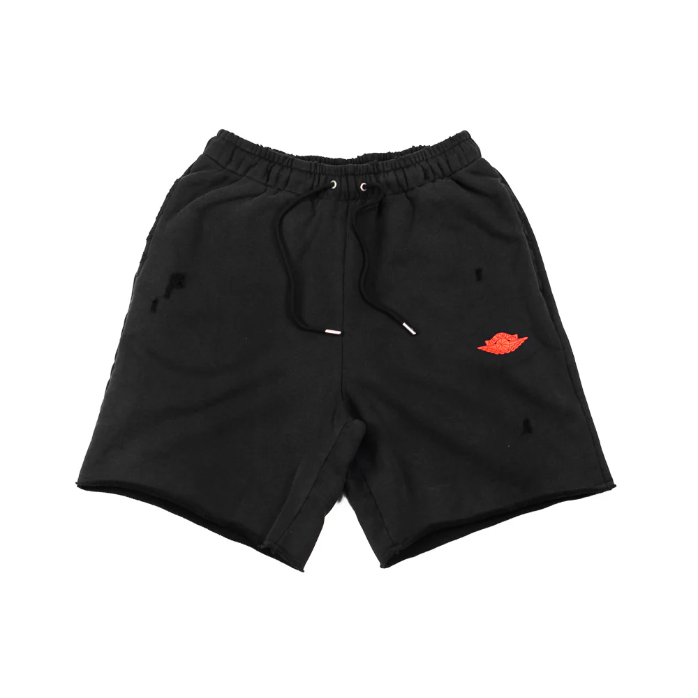 Air Jordan Rare Air French Terry Shorts (Black/Chile Red)