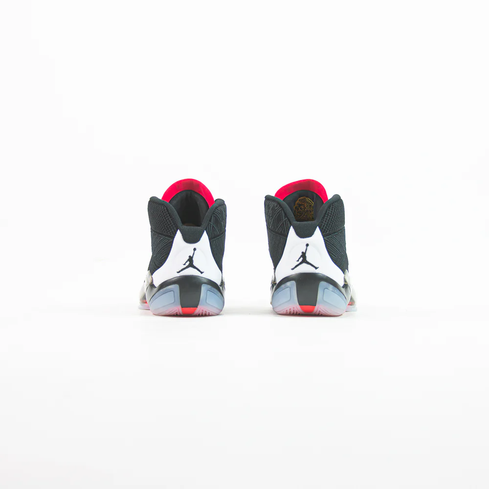 Air Jordan XXXVIII (GS) White/Black-Siren Red) - Image 3