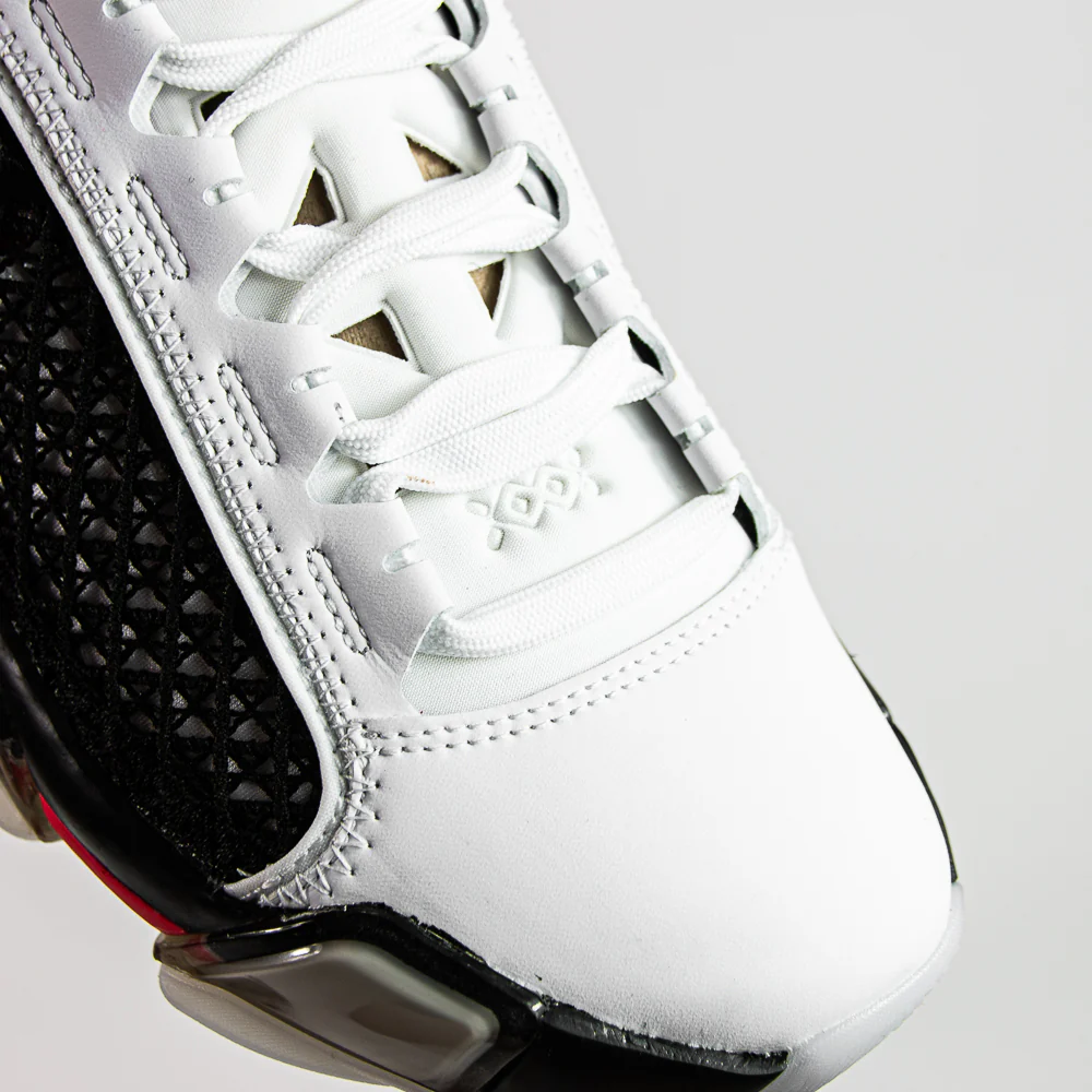 Air Jordan XXXVIII (GS) White/Black-Siren Red) - Image 7
