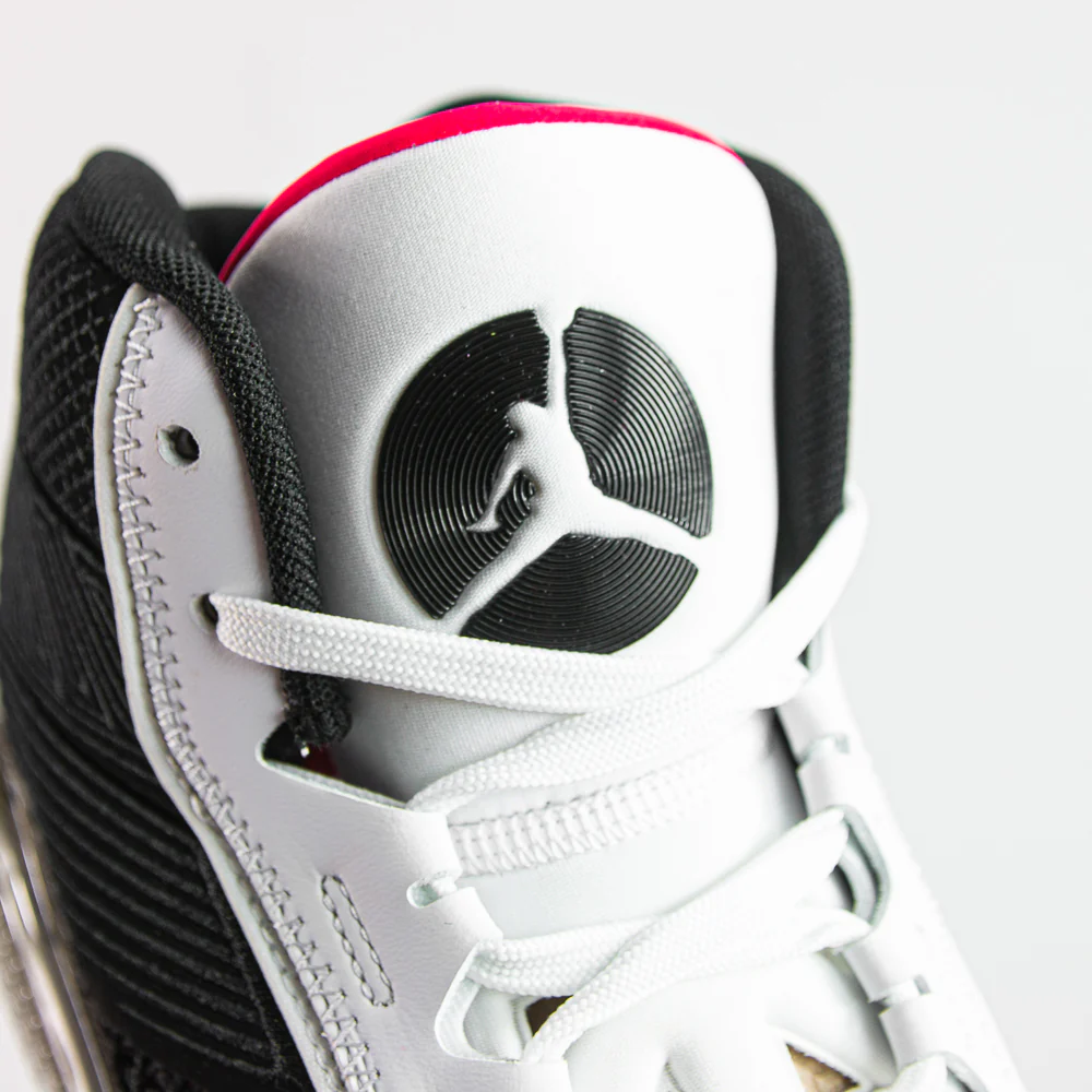 Air Jordan XXXVIII (GS) White/Black-Siren Red) - Image 8