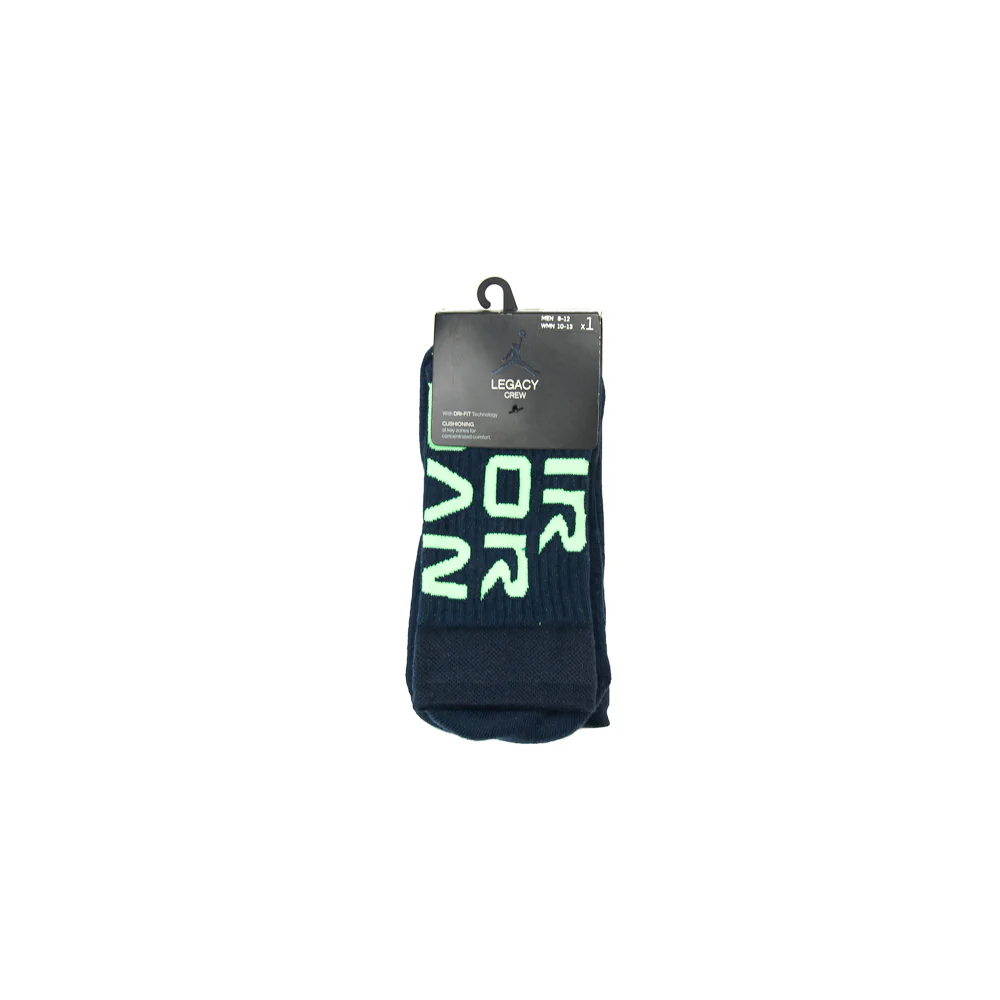 AJ13 Legacy Crew Socks (Obsidian)
