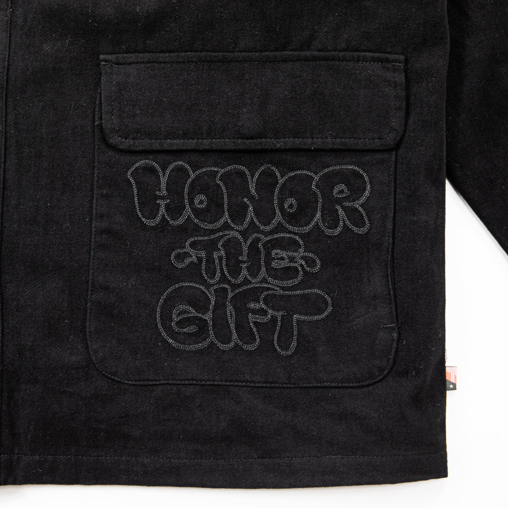 Amp'd Chore Jacket (Black) - Image 3