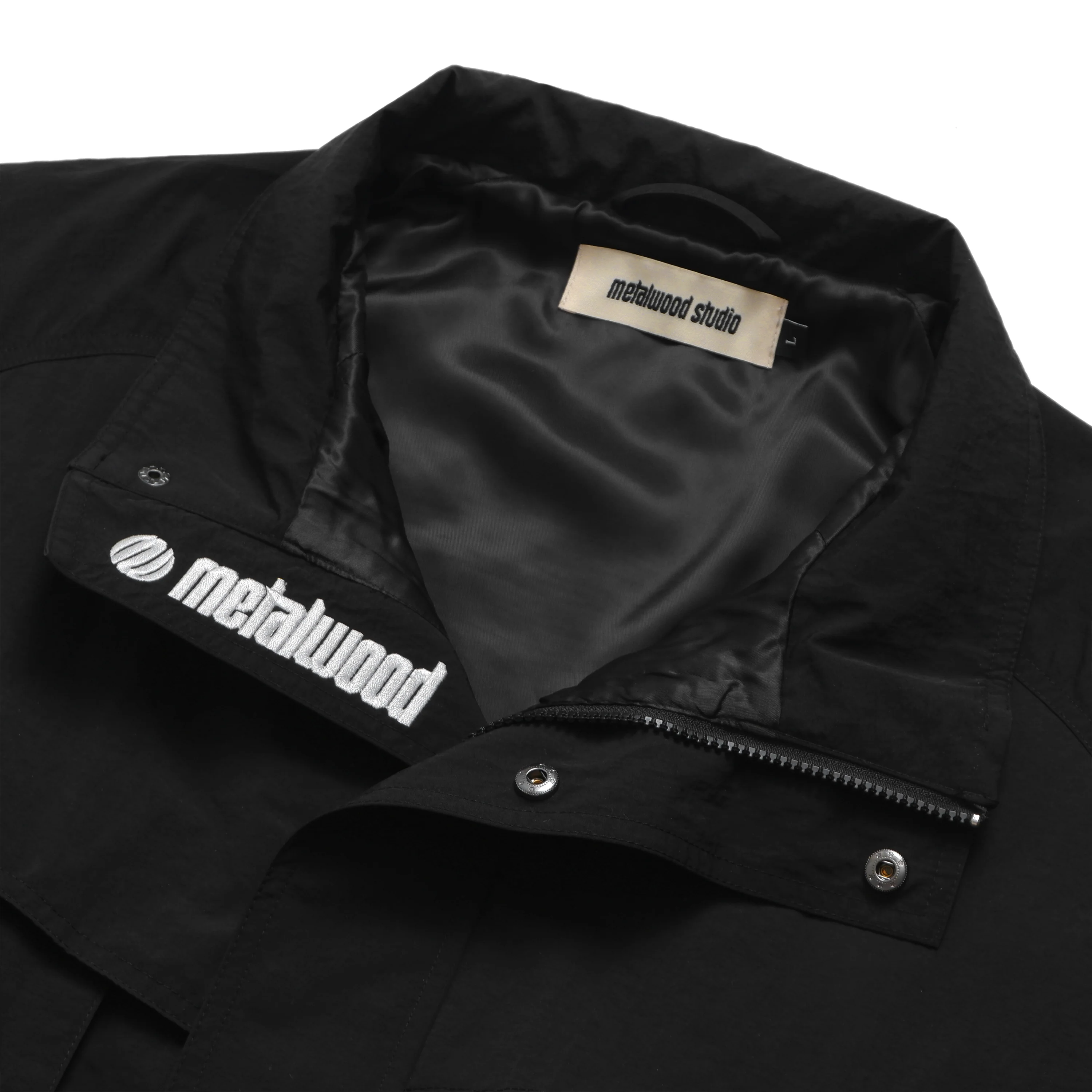 Bomber Jacket (Black) - Image 3