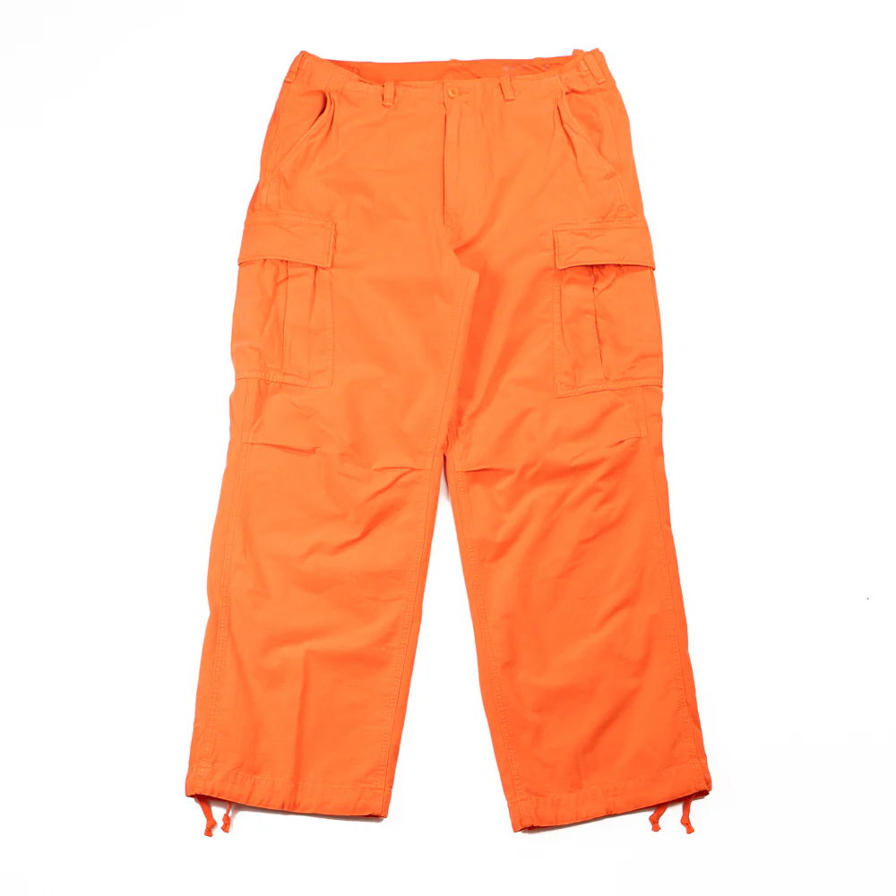 Burroughs Relaxed Fit Ripstop Cargo Pant (Bright Signal Orange)