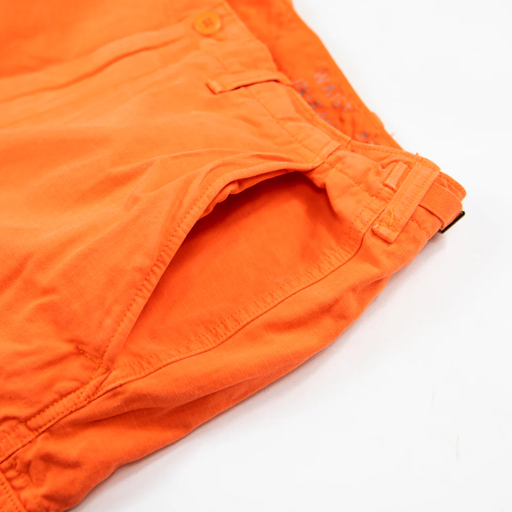 Burroughs Relaxed Fit Ripstop Cargo Pant (Bright Signal Orange) - Image 2