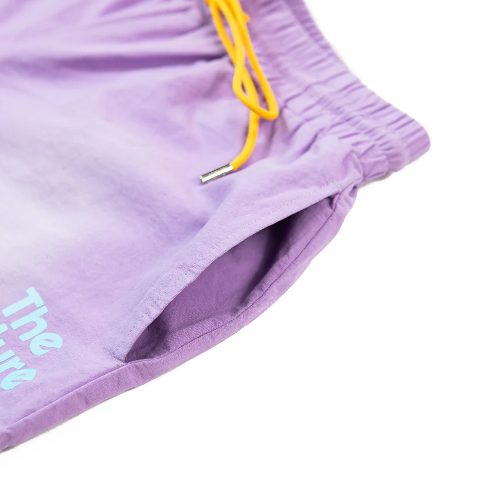 Canvas Stripe Short (Purple) - Image 3