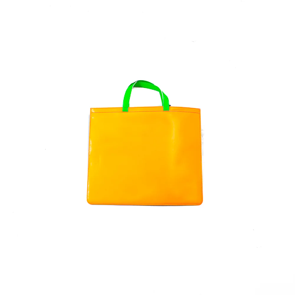 CDG Super Fluo Tote Bag (Blue/Orange) - Image 2