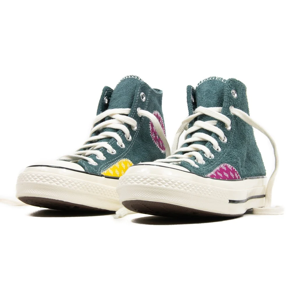 Chuck 70 Hi (Faded Spruce/Amarillo/Rose Maroon) - Image 2