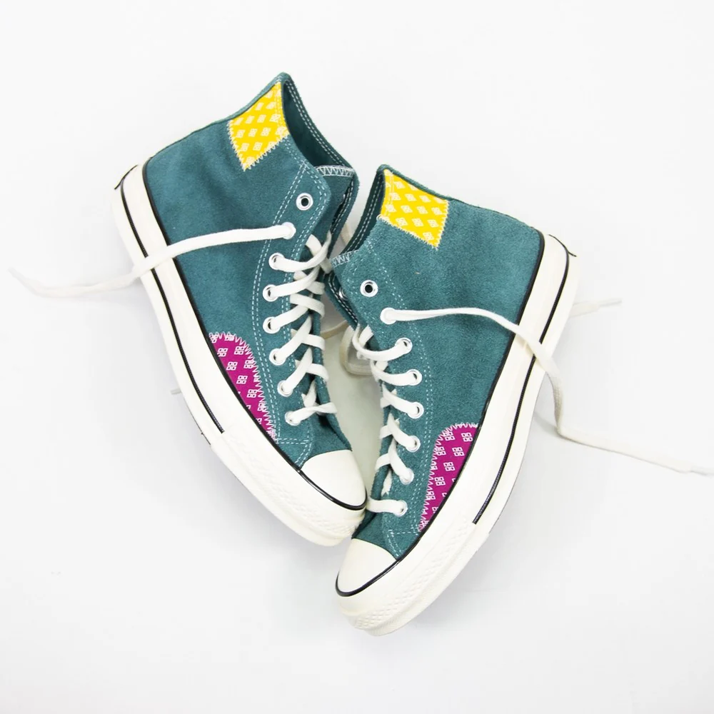 Chuck 70 Hi (Faded Spruce/Amarillo/Rose Maroon) - Image 3
