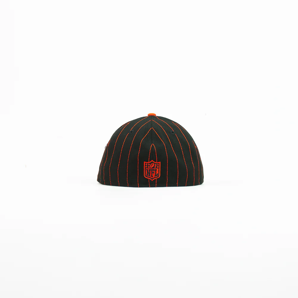 Cincinnati Bengals Helmet Fitted (Black/Orange) - Image 3