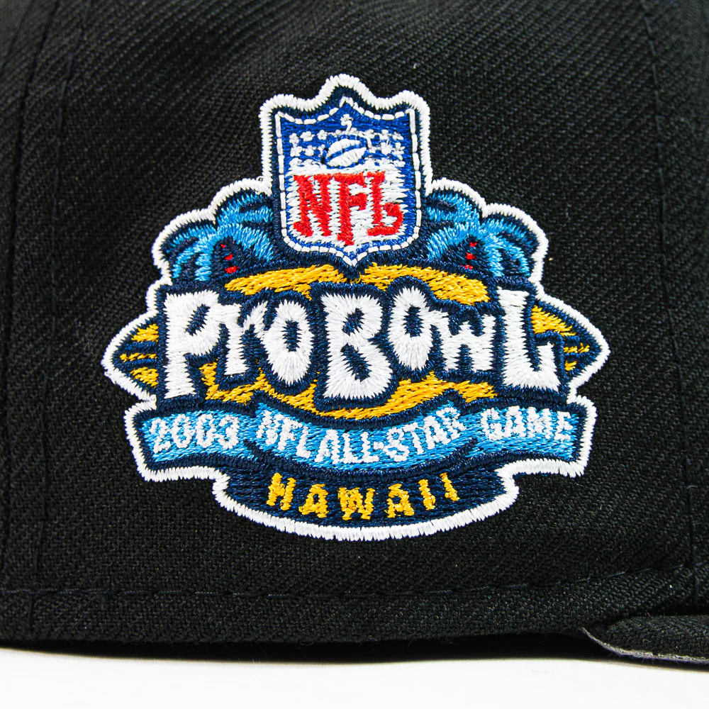 Cincinnati Bengals Pro Bowl Fitted Cap (Black/Chrome) - Image 2