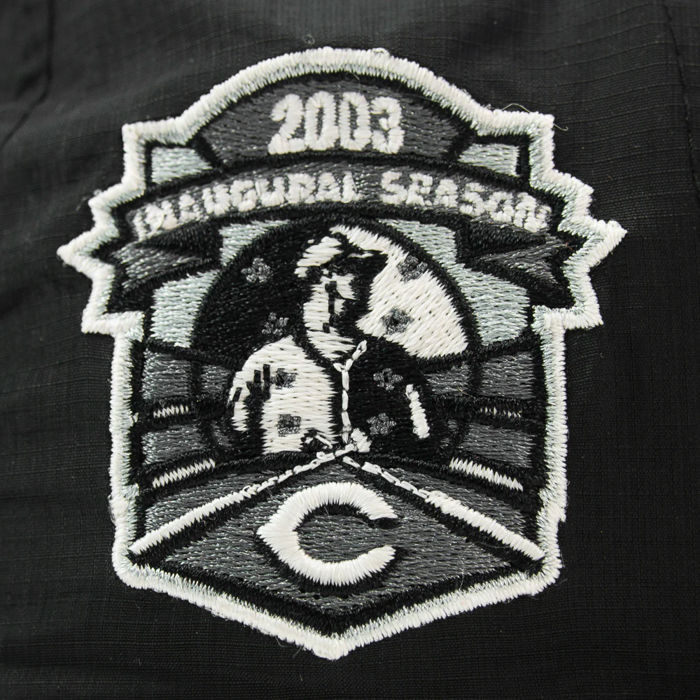 Cincinnati Reds '03 Inaugural Season GABP Fitted Cap (Black Ripstop) - Image 3
