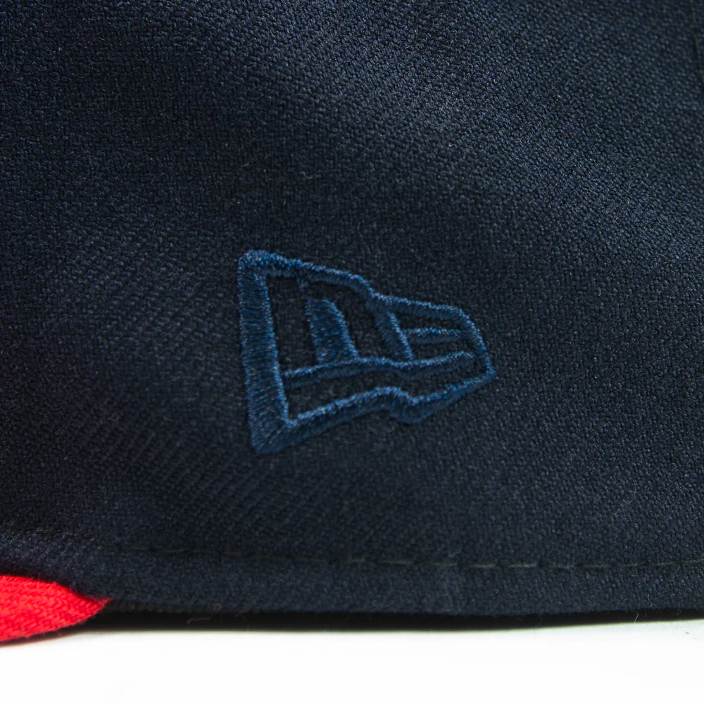 Cincinnati Reds City Connect Fitted Cap (Navy/Red) - Image 3
