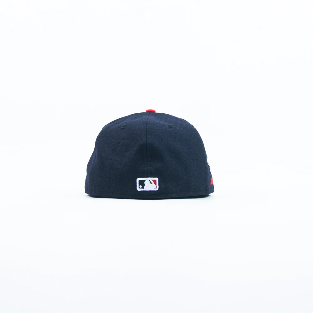Cincinnati Reds City Connect Fitted Cap (Navy/Red) - Image 4
