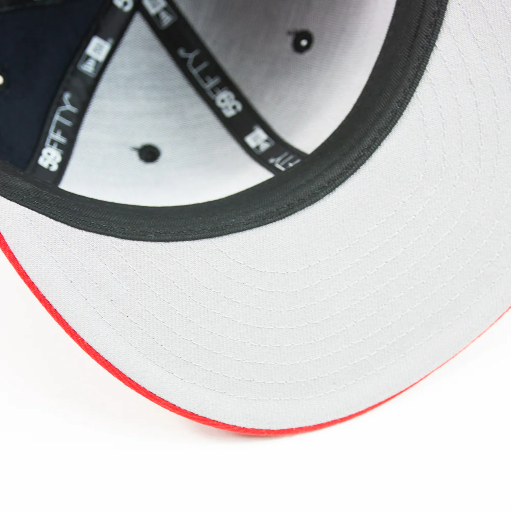 Cincinnati Reds City Connect Fitted Cap (Navy/Red) - Image 5