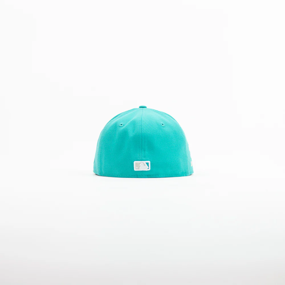 Cincinnati Reds City Connect Fitted Cap (Teal/White) - Image 2