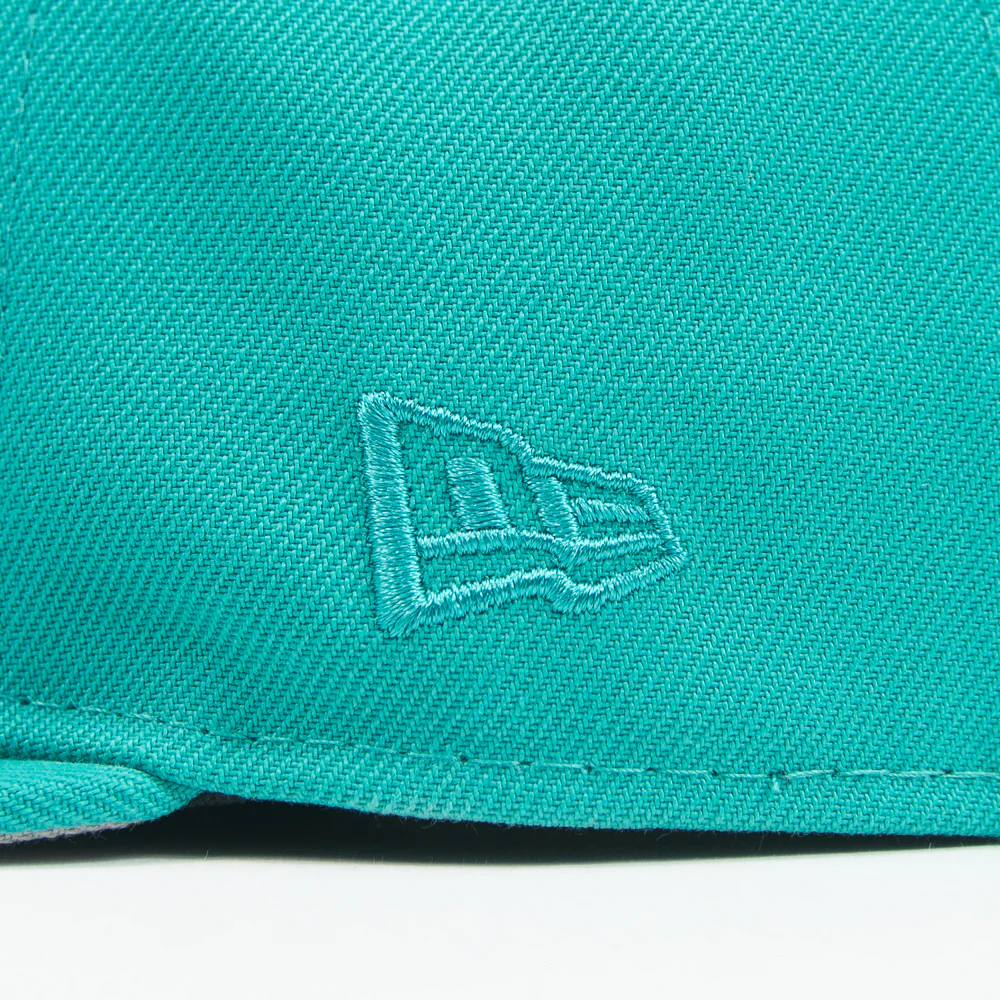 Cincinnati Reds City Connect Fitted Cap (Teal/White) - Image 3