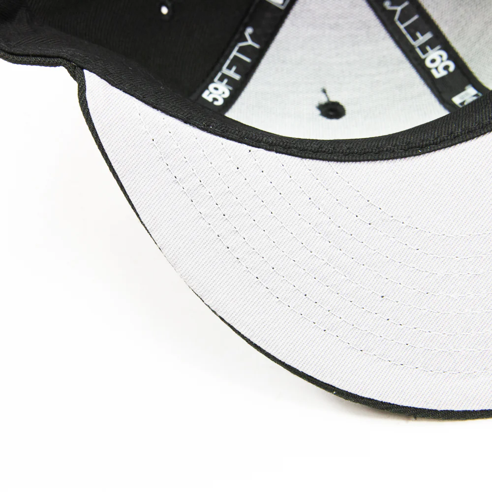 Cincinnati Reds Crown Champs Fitted Cap (Black) - Image 3