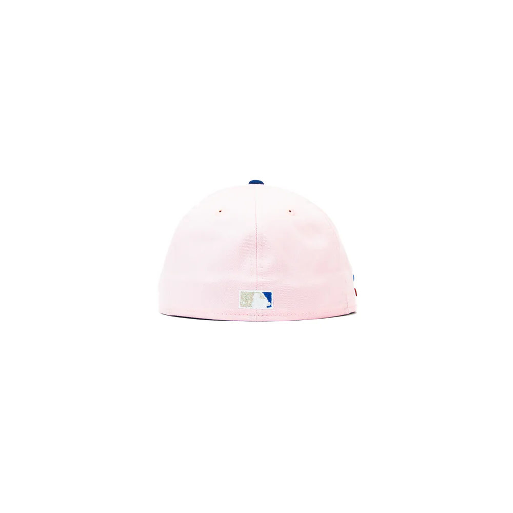 Cincinnati Reds "Los Rojos" Dominican Republic Fitted Cap (Pink/Light Royal) - Image 3