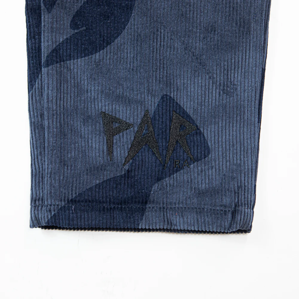 Clipped Wings Corduroy Pants (Greyish Blue) - Image 2