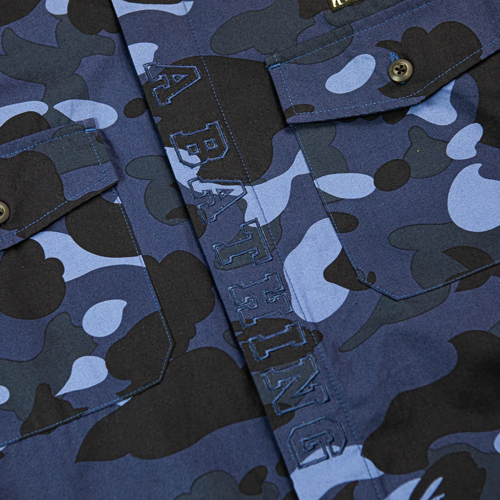 Color Camo CPO Shirt (Navy) - Image 3