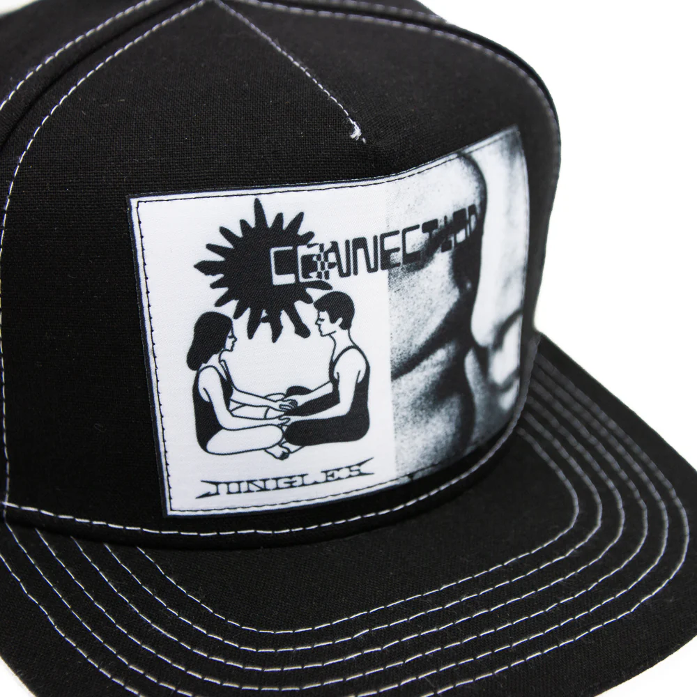 Connection Patch Cap (Black Linen) - Image 2
