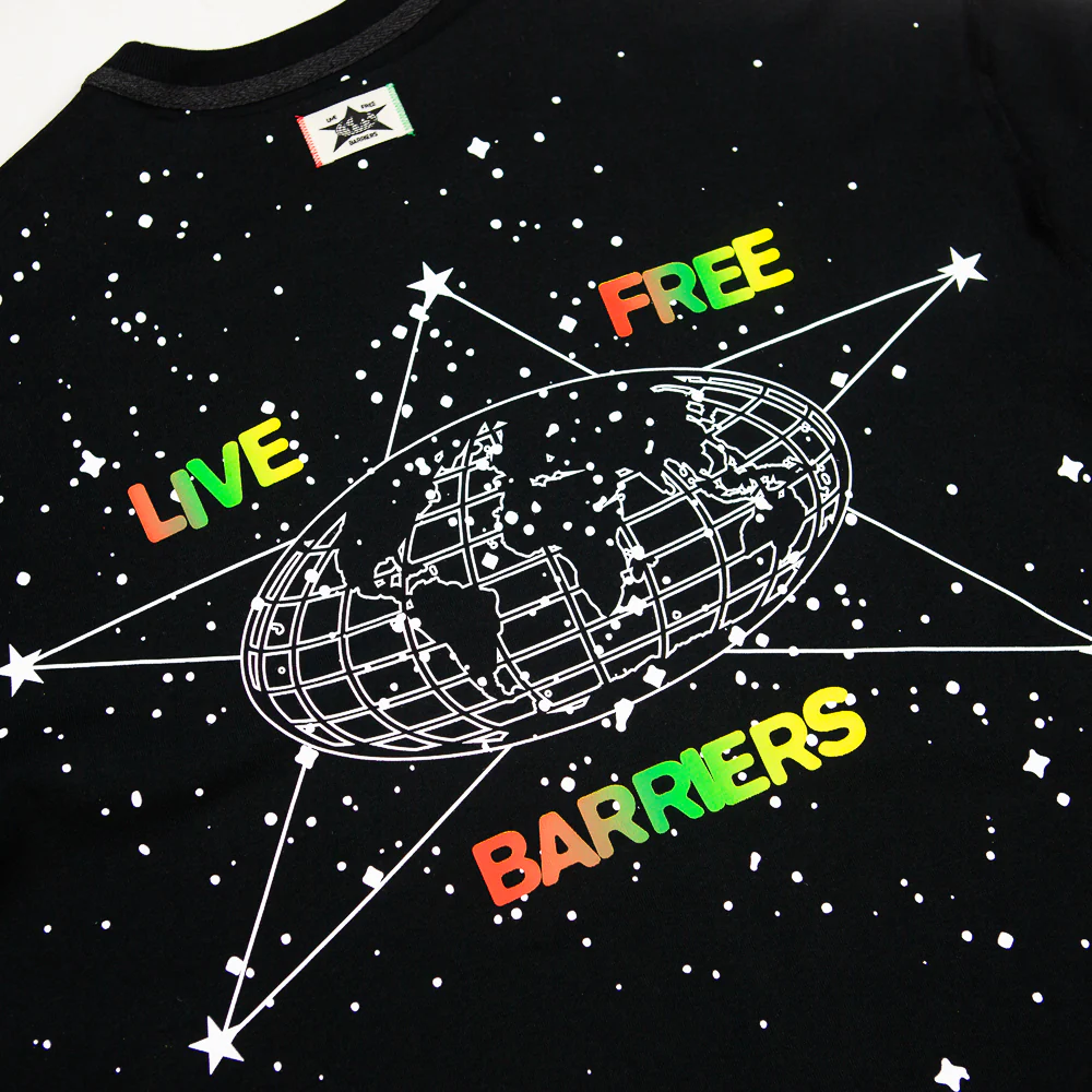 Converse x Barriers Court Ready Crossover Tee (Black) - Image 2