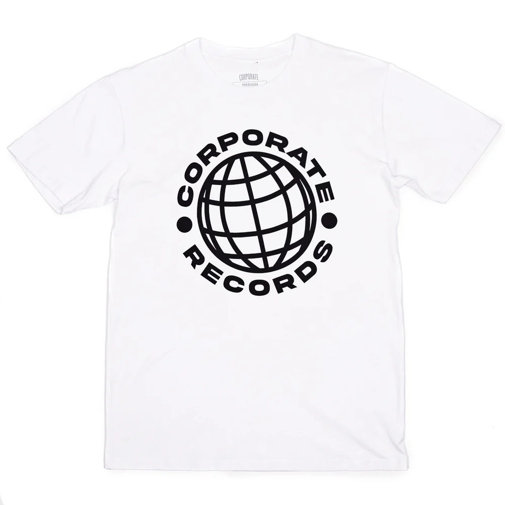 Corporate Records Tee (White)