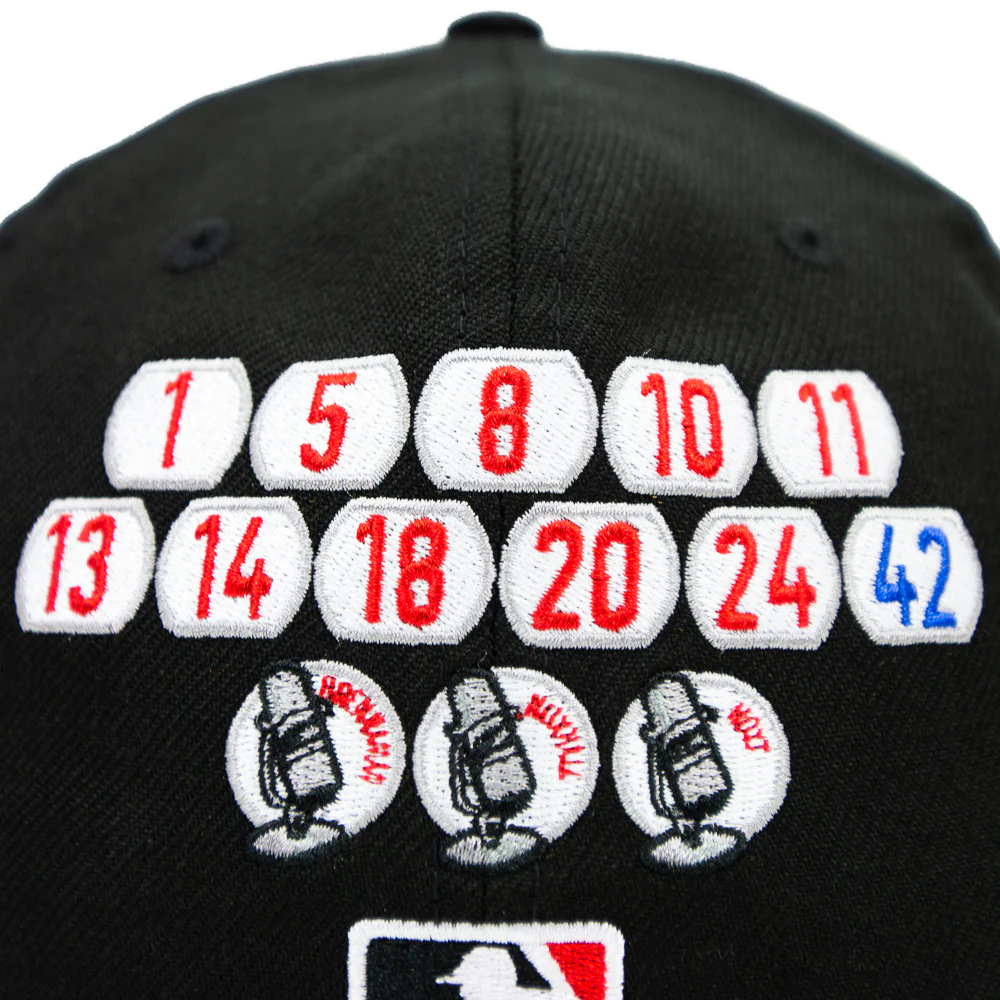 Corporate x Cincinnati Reds Pennant Fitted (Black) - Image 3